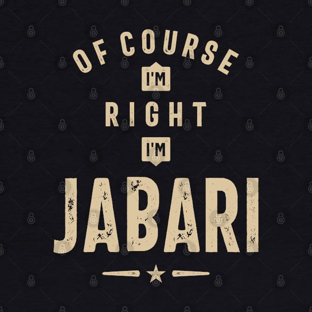 Of Course I'm Right I'm Jabari by cidolopez